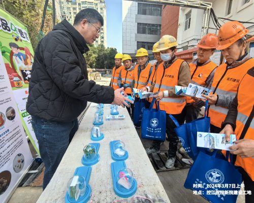 2024年3月7日 控江医院新院建设工地
