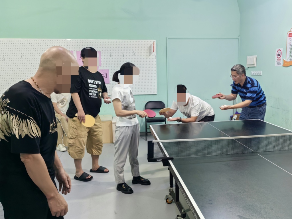 【项目活动】活力乒乓、运动赋能（宝山庙行 陈姝）